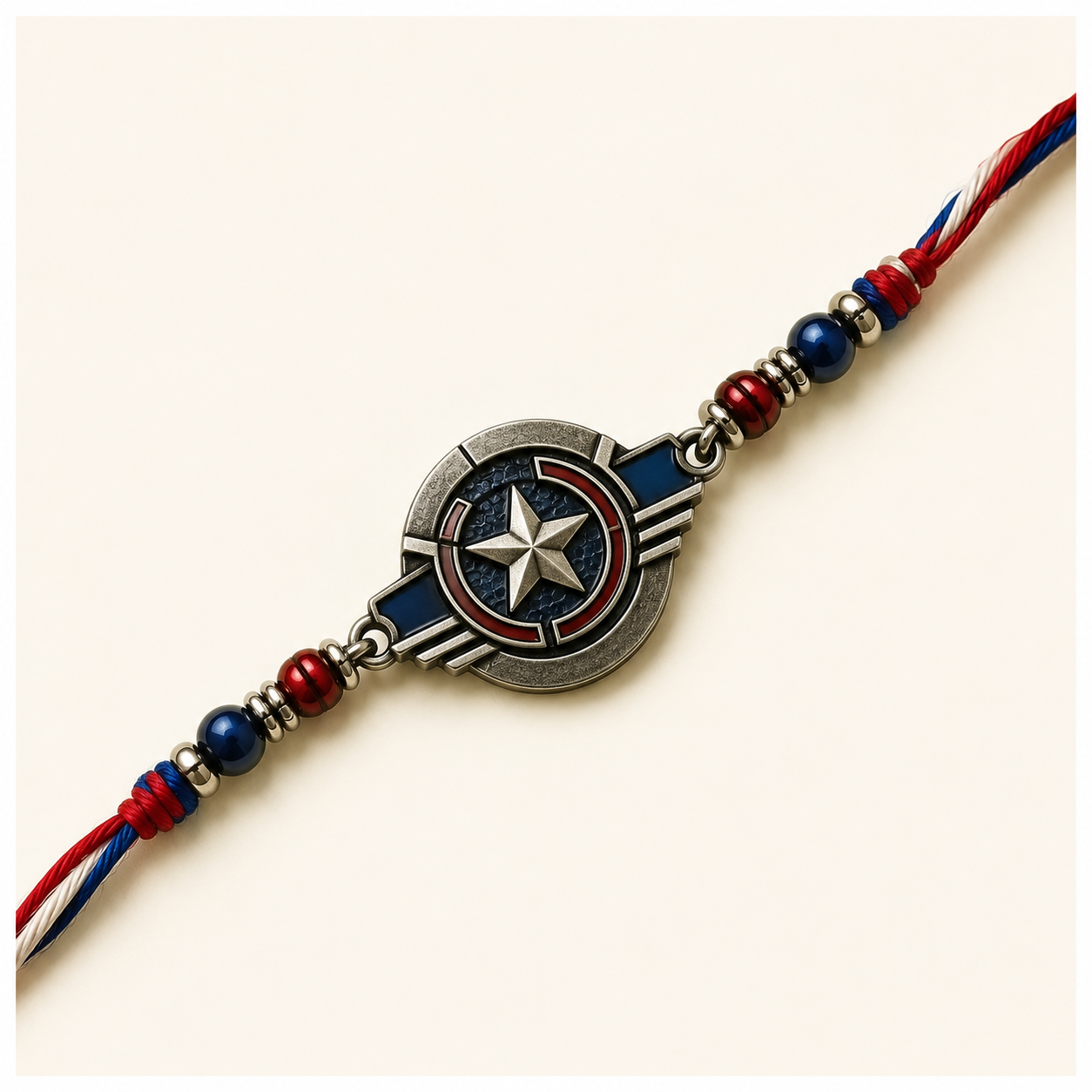 Ultimate Superhero Rakhi Box - Set of 3 (First Avenger Edition)