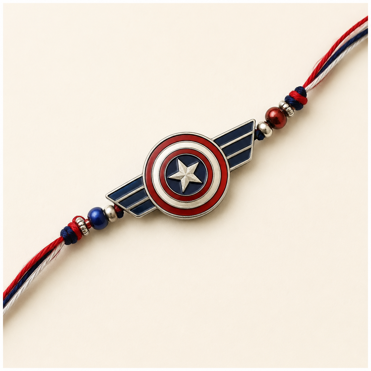 The Captain's Shield Premium Rakhi Box (Set of 3)