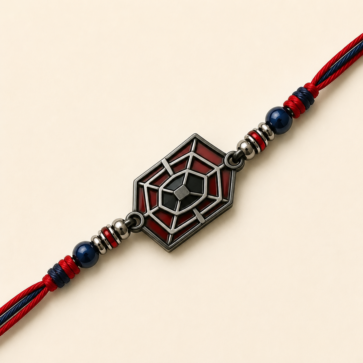 The Web-Slinger Web-Net Premium Superhero Rakhi Box (Set of 3)