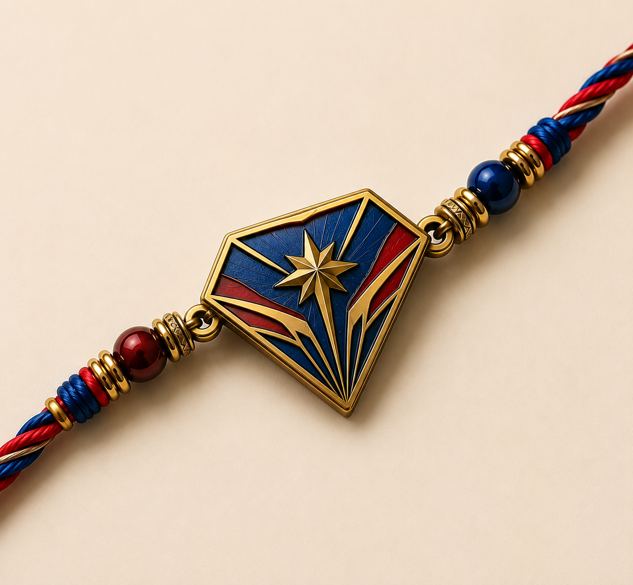 The Man of Steel Shield of Hope Premium Superhero Rakhi Box (Set of 3)